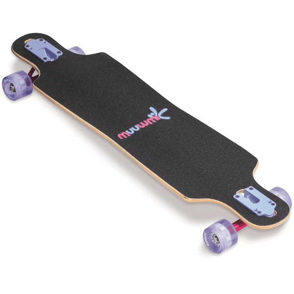 AUTHENTIC SPORTS Longboard Compact ABEC 7 Space, Mit Leuchtrollen 3 AUTHENTIC SPORTS Longboard Compact ABEC 7 Space, Mit Leuchtrollen