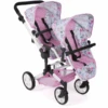 BAYER CHIC 2000 Puppenwagen Linus Duo Flowers -Kinderspielzeug bayer chic 2000 puppenwagen linus duo flowers a359595