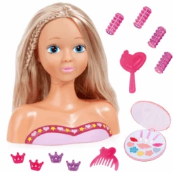 Bayer Design Frisierkopf Top Model Mit Kosmetik, 27 Cm