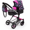 Bayer Design Kombi-Puppenwagen Neo Vario Schwarz, Mit Sternen -Kinderspielzeug bayer design kombi puppenwagen neo vario schwarz mit sternen a313419