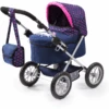 Bayer Design Puppenwagen Trendy Blau, Mit Einhorn -Kinderspielzeug bayer design puppenwagen trendy blau mit einhorn a313387