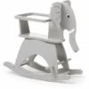 CHILDHOME Schaukelelefant Mit Bügel Grau -Kinderspielzeug childhome schaukelelefant mit buegel grau a274613