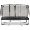 EXIT TOYS EXIT Allure Premium Trampolin 214x366cm - Schwarz -Kinderspielzeug exit allure premium trampolin 214x366cm schwarz a337416