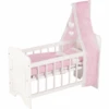 Goki Puppenbett Mit Himmel Und Bettzeug -Kinderspielzeug goki puppenbett mit himmel und bettzeug a305465