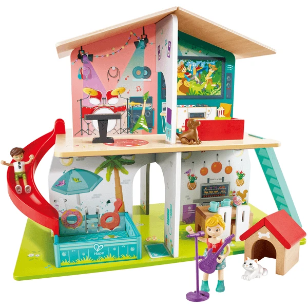 Hape Interaktives Puppenhaus 3 Hape Interaktives Puppenhaus