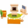 Hape Wohnzimmer 12tlg. 1 Hape Wohnzimmer 12tlg. -Kinderspielzeug hape wohnzimmer 12tlg a073792