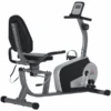 HOMCOM Fitnessrad Mit LCD-Shirm Grau -Kinderspielzeug homcom fitnessrad mit lcd shirm grau a400181