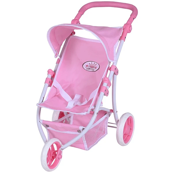 Knorr® Toys Puppenbuggy Jogger Lio Princess White Rose 3 Knorr® Toys Puppenbuggy Jogger Lio Princess White Rose