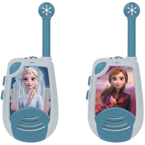 LEXIBOOK Disney Die Eiskönigin Zwei Walkie-Talkies Bis Zu Zwei Kilometer Mit Gürtelclip 3 LEXIBOOK Disney Die Eiskönigin Zwei Walkie-Talkies Bis Zu Zwei Kilometer Mit Gürtelclip