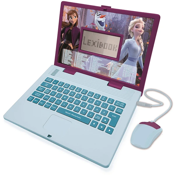 LEXIBOOK Disney Die Eiskönigin - Zweisprachiger Laptop, Englisch Und Deutsch 3 LEXIBOOK Disney Die Eiskönigin - Zweisprachiger Laptop, Englisch Und Deutsch