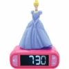 LEXIBOOK Disney Prinzessin Wecker Mit 3D Nachtlicht-Figur -Kinderspielzeug lexibook disney prinzessin wecker mit 3d nachtlicht figur a408533