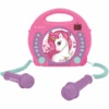LEXIBOOK Einhorn CD Player 2 LEXIBOOK Einhorn CD Player -Kinderspielzeug lexibook einhorn cd player a304625