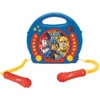 LEXIBOOK Paw Patrol Tragbarer CD-Player Mit 2 Mikrofonen -Kinderspielzeug lexibook paw patrol tragbarer cd player mit 2 mikrofonen a304667
