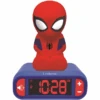 LEXIBOOK Spider-Man Wecker Mit 3D Nachtlicht-Figur 1 LEXIBOOK Spider-Man Wecker Mit 3D Nachtlicht-Figur -Kinderspielzeug lexibook spider man wecker mit 3d nachtlicht figur a408538