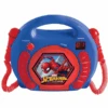 LEXIBOOK Spiderman CD-Player Mit Zwei Mikrofonen -Kinderspielzeug lexibook spiderman cd player mit zwei mikrofonen a320300