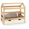 MUSTERKIND® Puppen-Hausbett Viola Natur/weiß -Kinderspielzeug musterkind puppen hausbett viola natur weiss a326651