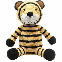 NatureZoo Of Denmark »gehäkeltes Kuscheltier Tiger, Gelb«