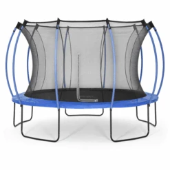 Plum® Springsafe Trampolin Colours 366 Cm Mit Sicherheitsnetz, Blau