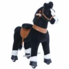 PonyCycle® Black Mit Bremse Und Sound - Groß -Kinderspielzeug ponycycle black mit bremse und sound gross a313695