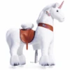 PonyCycle® White Unicorn -Kinderspielzeug ponycycle white unicorn a338463