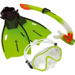 Schildkröt SCHILDKRÖT® Junior Schnorchel-Set Bermuda 3-teilig, Größe S/M