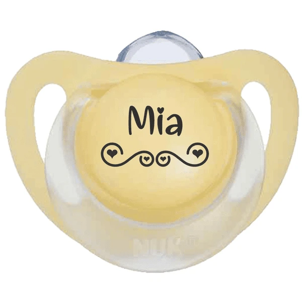 Schnullireich Geschenkset Käthe Kruse Schmusetuch Mit Namen Esel + NUK Namensschnuller (0-6 Mon) Rot 5 Schnullireich Geschenkset Käthe Kruse Schmusetuch Mit Namen Esel + NUK Namensschnuller (0-6 Mon) Rot – Bild 3