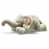 Steiff Elefant Trampili Grau Liegend, 42 Cm -Kinderspielzeug steiff elefant trampili grau liegend 42 cm a351832
